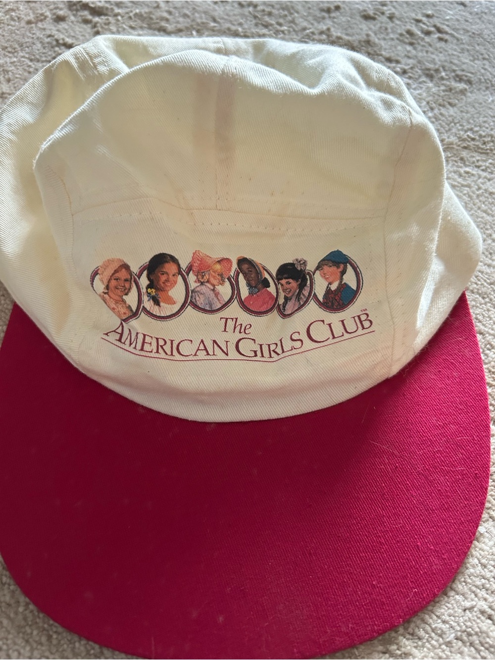 Vintage Pleasant Company American Girls Club Hat Cap 1990s American Girl